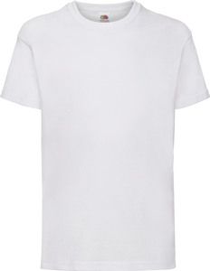 Fruit of the Loom SC221B - Kinder T-Shirt Weiß