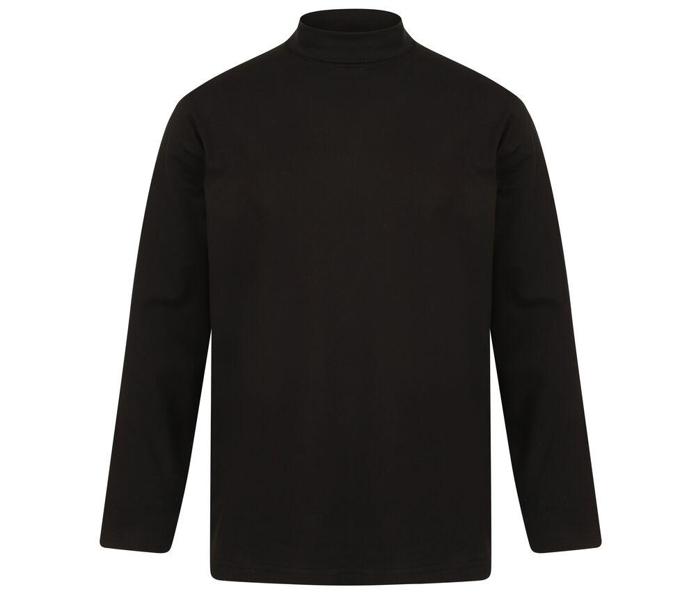 Henbury H020 - Langarm Rollkragenshirt