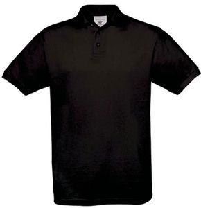 B&C CGSAF - Piqué Poloshirt Safran PU409 Schwarz