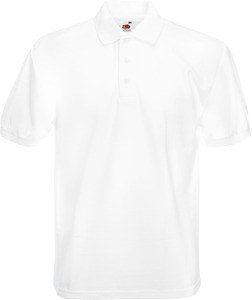 Fruit of the Loom SC63204 - Herren Poloshirt Weiß