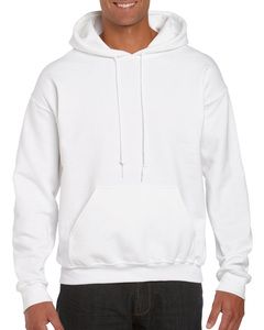 Gildan GI18500 - Kapuzen-Sweatshirt Herren Weiß