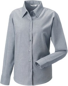 Russell Collection RU932F - Ladies` Oxford Bluse LA