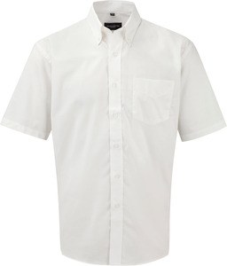 Russell Collection RU933M - Oxford Hemd Weiß