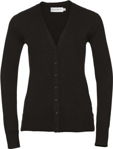 Russell Collection RU715F - V-Neck Strick Cardigan