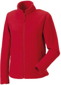 Russell RU8700F - Damen Fleece mit Zipper Classic Red