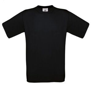 B&C B190B - Exact 190 / Kinder T-Shirt Schwarz