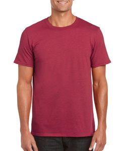 Gildan GD001 - Softstyle ™ Herren T-Shirt 100% Jersey Baumwolle Antique Cherry Red
