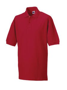 Russell J569M - Klassisches Baumwoll Poloshirt