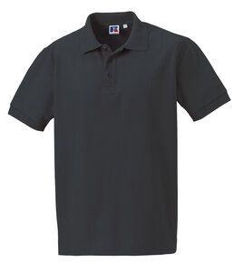 Russell J577M - Klassisches Baumwoll Poloshirt Titanium