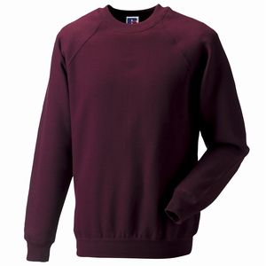 Russell 7620M - Klassisches Sweatshirt Burgund
