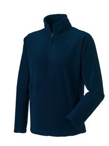 Russell R-874M-0 - 1/4 Zip Outdoor Fleece French Navy