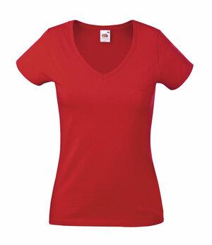 Fruit of the Loom 61-398-0 - Damen Valueweight V-Ausschnitt T-Shirt