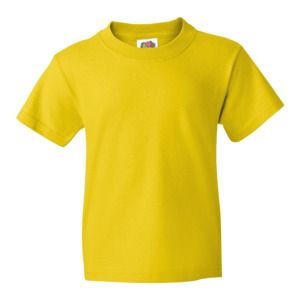 Fruit of the Loom 61-033-0 - Kinder Valueweight T-Shirt Sunflower