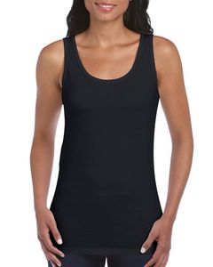 Gildan 64200L - Softstyle® Tank Top Damen Schwarz