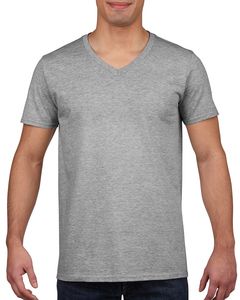 Gildan 64V00 - Softstyle® Herren T-Shirt mit V-Ausschnitt Sport Grey (RS)