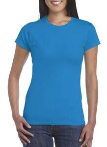 Gildan 64000L - Softstyle® Tailliertes Kurzarm-T-Shirt Damen