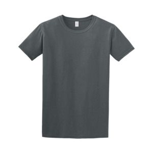 Gildan 64000 - Softstyle® Baumwoll-T-Shirt Herren Holzkohle