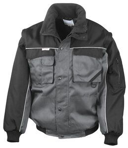 Result Work-Guard R71 - Arbeitskleidung Jacke mit abnehmbaren Ärmeln