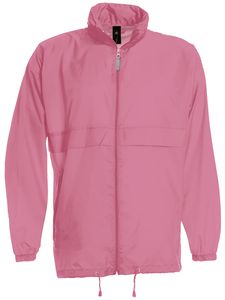 B&C BA601 - Sirocco Herren Windbreaker Pixel Pink