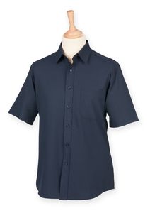 Henbury HB595 - Wicking antibakterielles Kurzarm-Shirt Navy