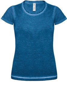 B&C DNM CGTWD71 - T-Shirt DNM-Stecker in Frauen Blue Clash