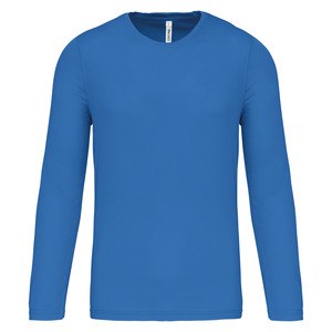 Proact PA443 - Basic Sport Funktionsshirt Langarm Aqua Blue