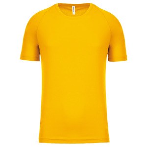 ProAct PA438 - HERREN BASIC SPORT FUNKTIONS-SHIRT KURZARM True Yellow