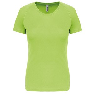 Proact PA439 - Damen Basic Sport Funktionsshirt Kurzarm Kalk