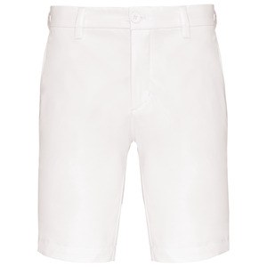 Proact PA149 - Herren Stretch Bermuda Shorts Weiß