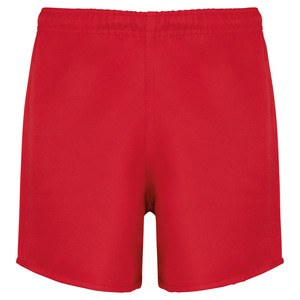 Proact PA137 - Kinder Rugbyshort Sporty Red