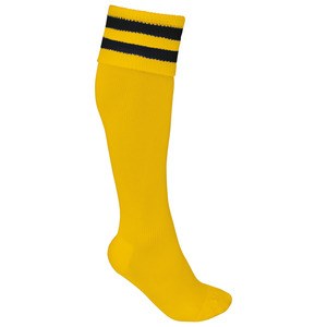 ProAct PA015 - GESTREIFTE SPORTSOCKEN Sporty Yellow / Black