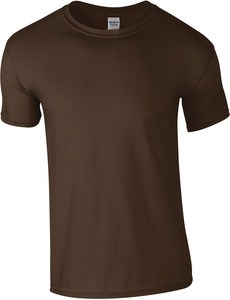 Gildan GI6400 - Softstyle® Herren Baumwoll-T-Shirt Dunkle Schokolade