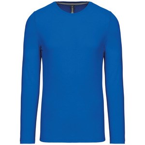 Kariban K359 - HERREN LANGARM RUNDHALS T-SHIRT Light Royal Blue