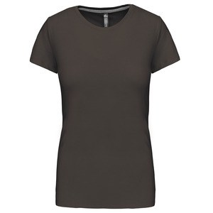 Kariban K380 - DAMEN KURZARM RUNDHALS T-SHIRT Dunkelgrau