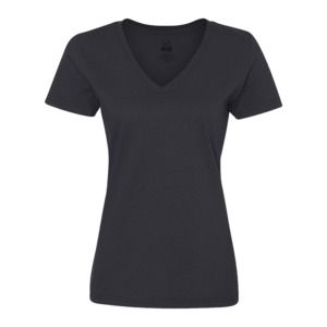 Fruit of the Loom SC61398 - Damen Valueweight V-Neck T-Shirt Deep Navy