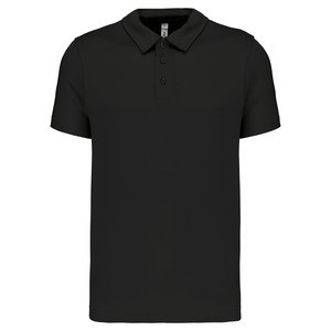 ProAct PA482 - HERREN SPORT FUNKTIONS POLOHEMD Black/Black