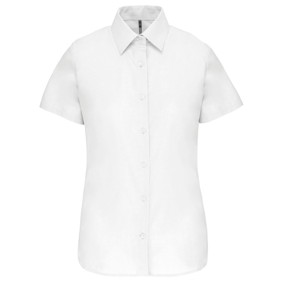 Kariban K536 - Pflegeleicht Damen Kurzarm Oxford Bluse