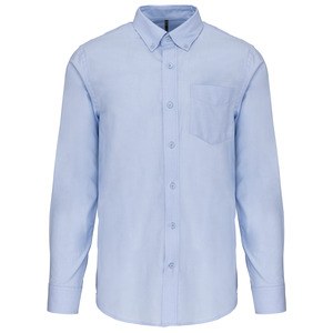 Kariban K533 - Pflegeleicht Herren Langarm Oxford Hemd Oxford Blue