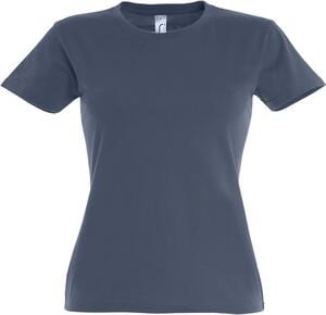 SOL'S 11502 - Damen Rundhals T-Shirt Imperial Denim