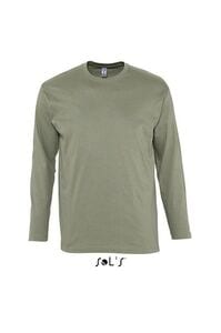 SOL'S 11420 - Herren T-Shirt Langarm Monarch Kaki