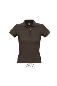 SOL'S 11310 - Damen Poloshirt Kurzarm People Schokolade