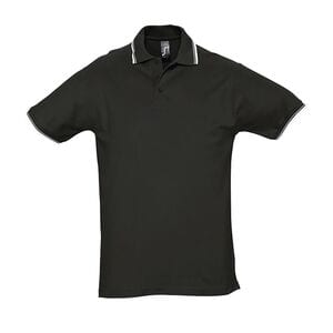 SOL'S 11365 - Herren Golf-Poloshirt Kurzarm Practice Schwarz