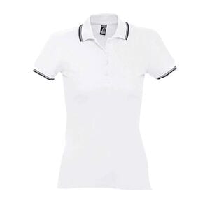 SOL'S 11366 - Damen Golf-Poloshirt Kurzarm Practice Weiß