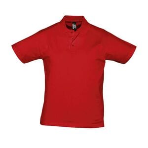 SOL'S 11377 - Herren Jersey-Poloshirt Kurzarm Prescott Rot