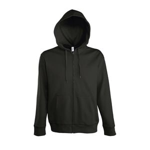 SOL'S 47800 - Herren Kapuzenjacke Seven Schwarz