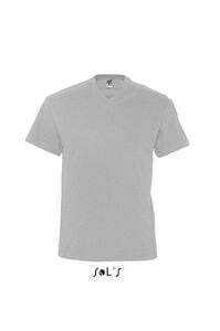 SOL'S 11150 - Herren V-Ausschnitt T-Shirt-Sieg Grau meliert
