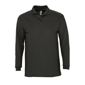 SOLS 11353 - Herren Poloshirt Langarm Winter II