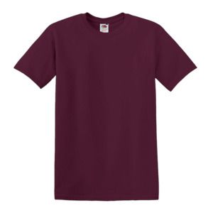 Fruit of the Loom SC6 - Original Full Cut T-Shirt Burgund