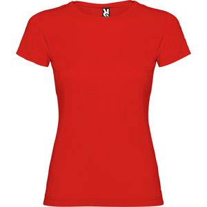 Roly CA6627 - JAMAICA Tailliertes T-Shirt mit kurzen Ärmeln Rot