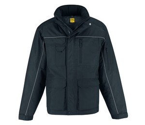 B&C Pro BC850 - Shelter Pro Arbeitsjacke Navy